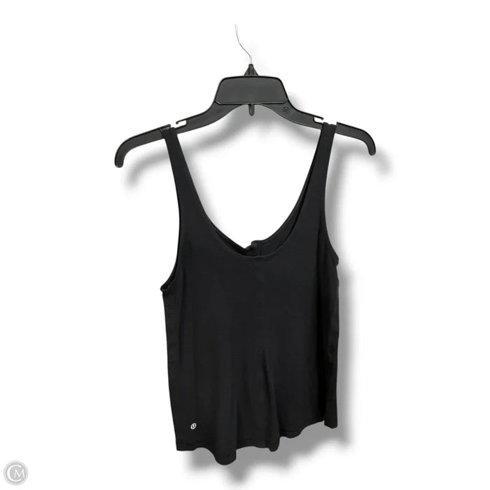 Athletic Tank Top By Lululemon In Black, Size: S