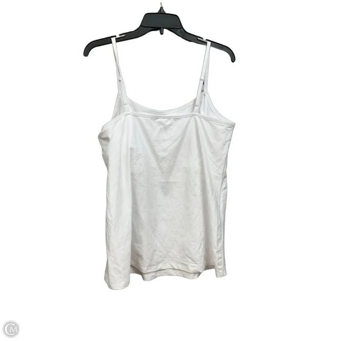 Athletic Tank Top By Torrid In White, Size: 2x