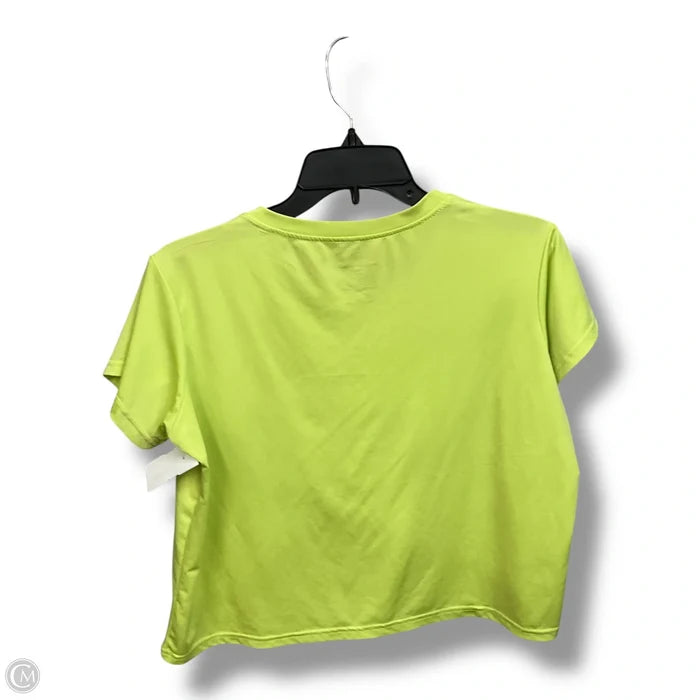 Athletic Top Short Sleeve By Clothes Mentor In Green, Size: M
