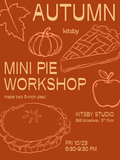 Autumn Mini Pies Workshop