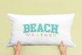 Beach Weather Lumbar Pillow