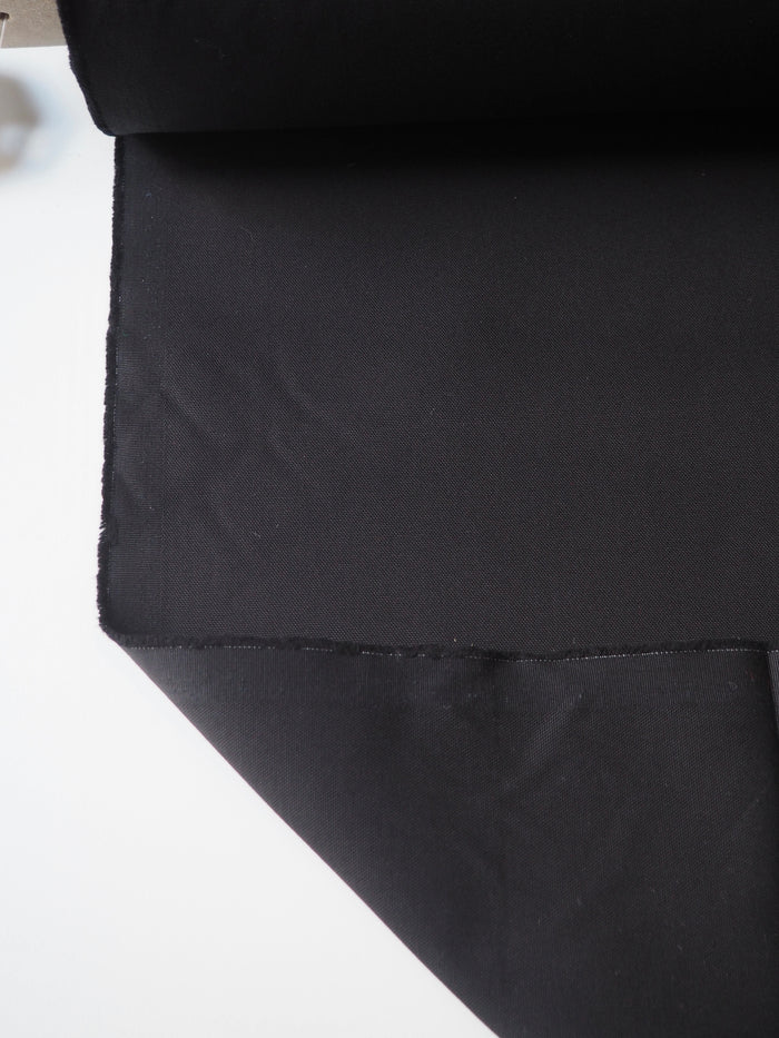 Black Cotton Canvas