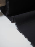 Black Heavy Cotton Poplin