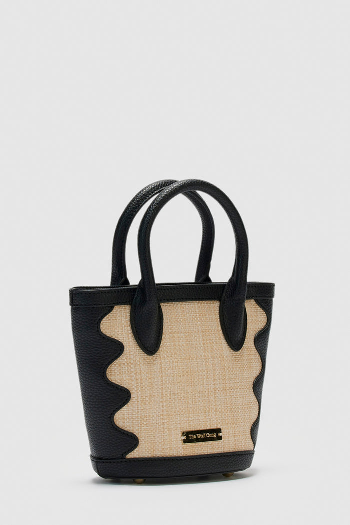 Blanca Wave Bag - Noir