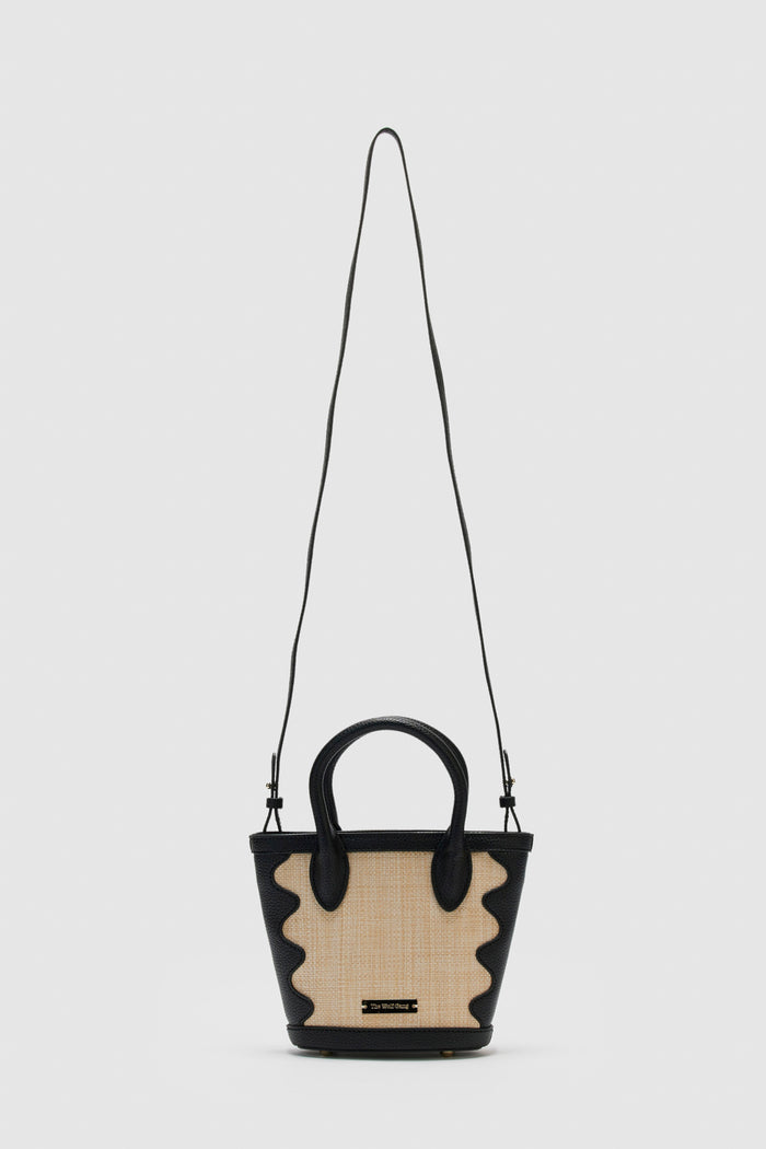Blanca Wave Bag - Noir