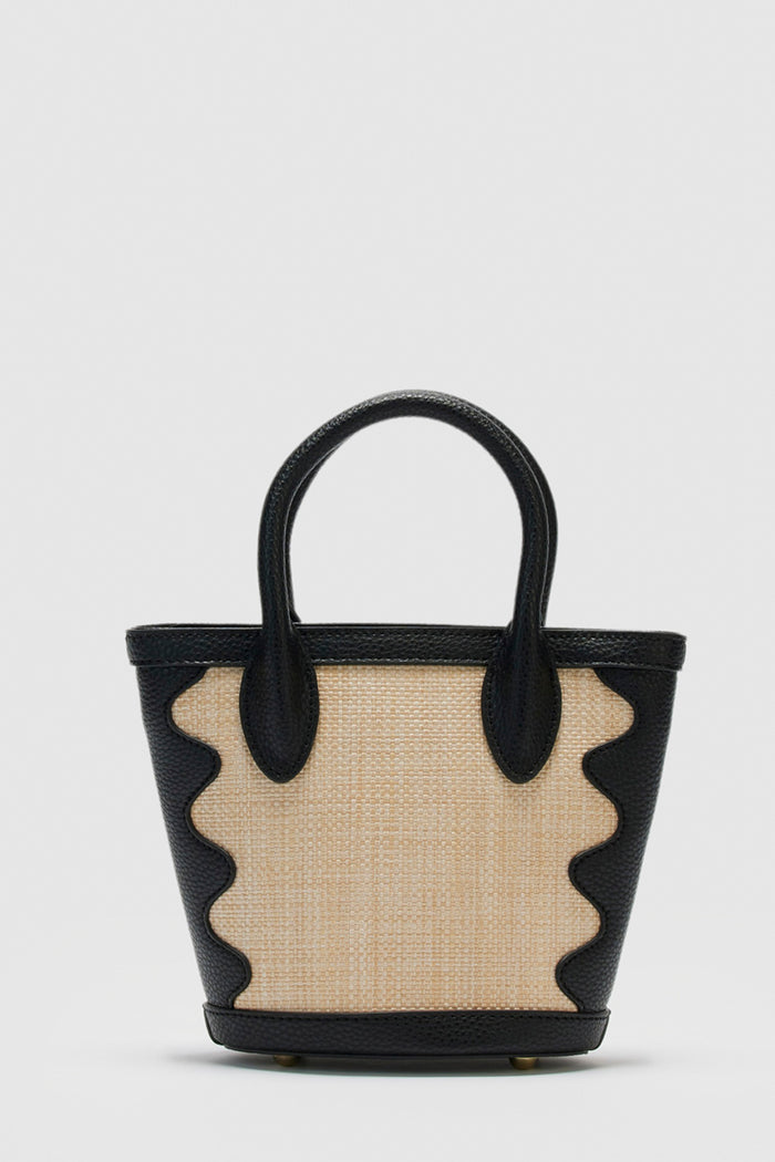 Blanca Wave Bag - Noir