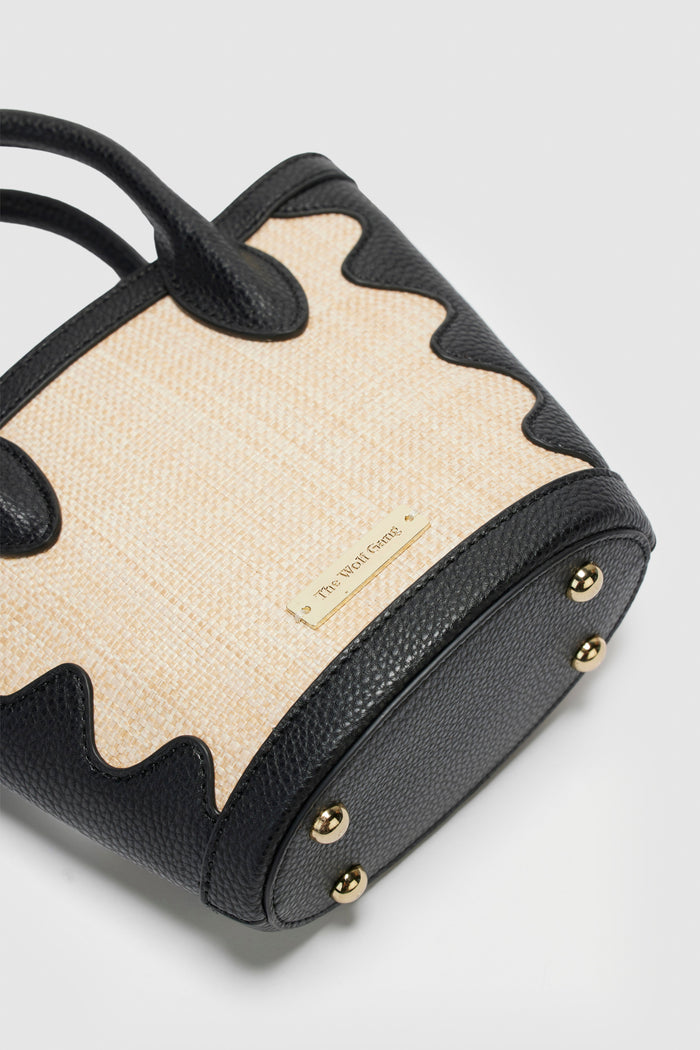 Blanca Wave Bag - Noir