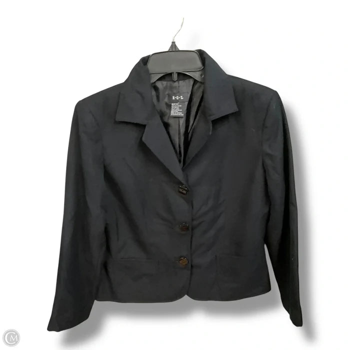 Blazer By Clothes Mentor In Black, Size: M