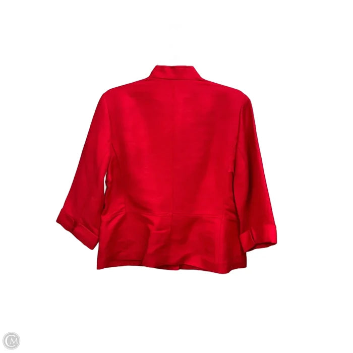 Blazer By Emma James In Red, Size: Lp