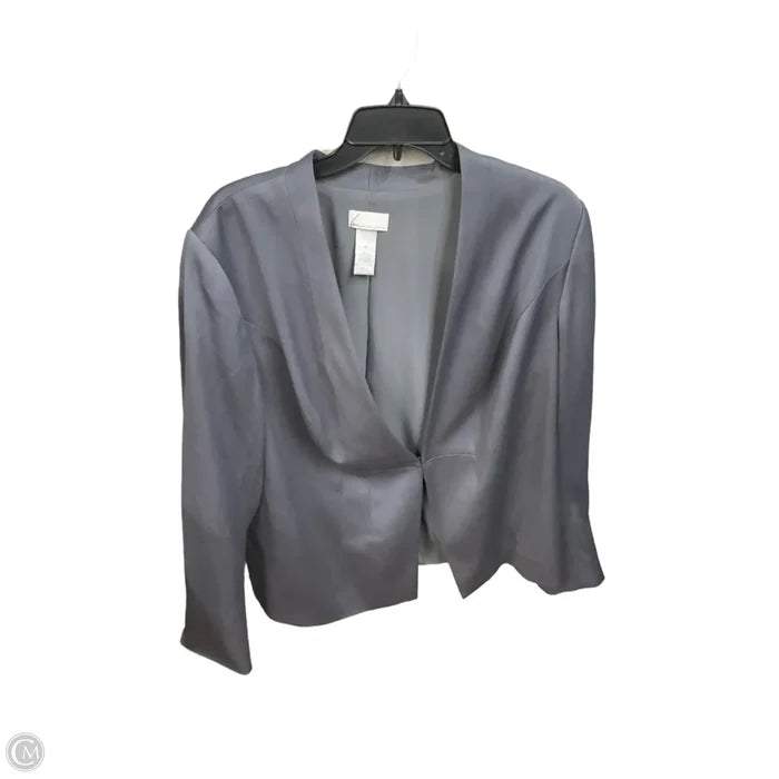 Blazer By Lane Bryant In Grey, Size: 2x