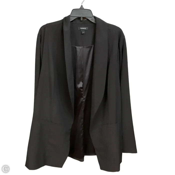 Blazer By Torrid In Black, Size: 2x