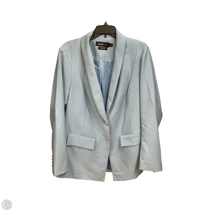Blazer By Torrid In Blue, Size: 2x