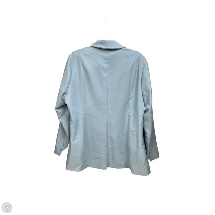 Blazer By Torrid In Blue, Size: 2x