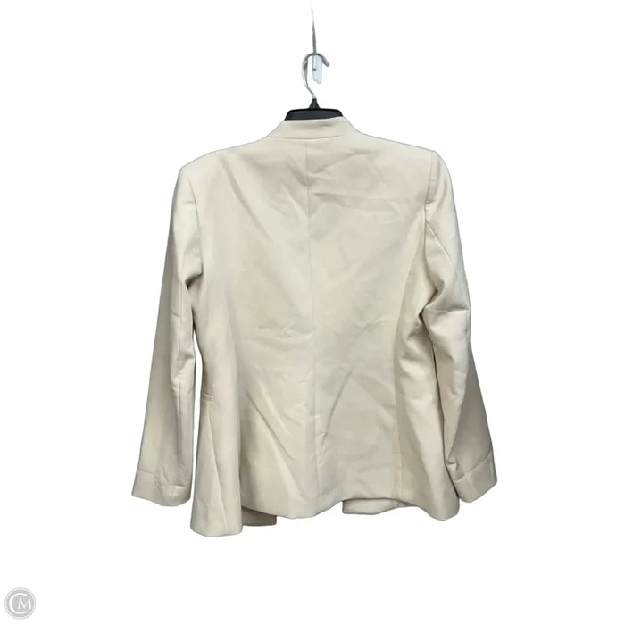 Blazer By Zara In Cream, Size: Xl