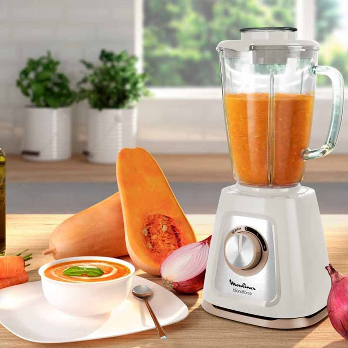 Blender Force 2 – 800W, 1.75L Glass Jar Food Mixers & Blenders Blender Force 2 – 800W, 1.75L Glass Jar Blender Force 2 – 800W, 1.75L Glass Jar Moulinex