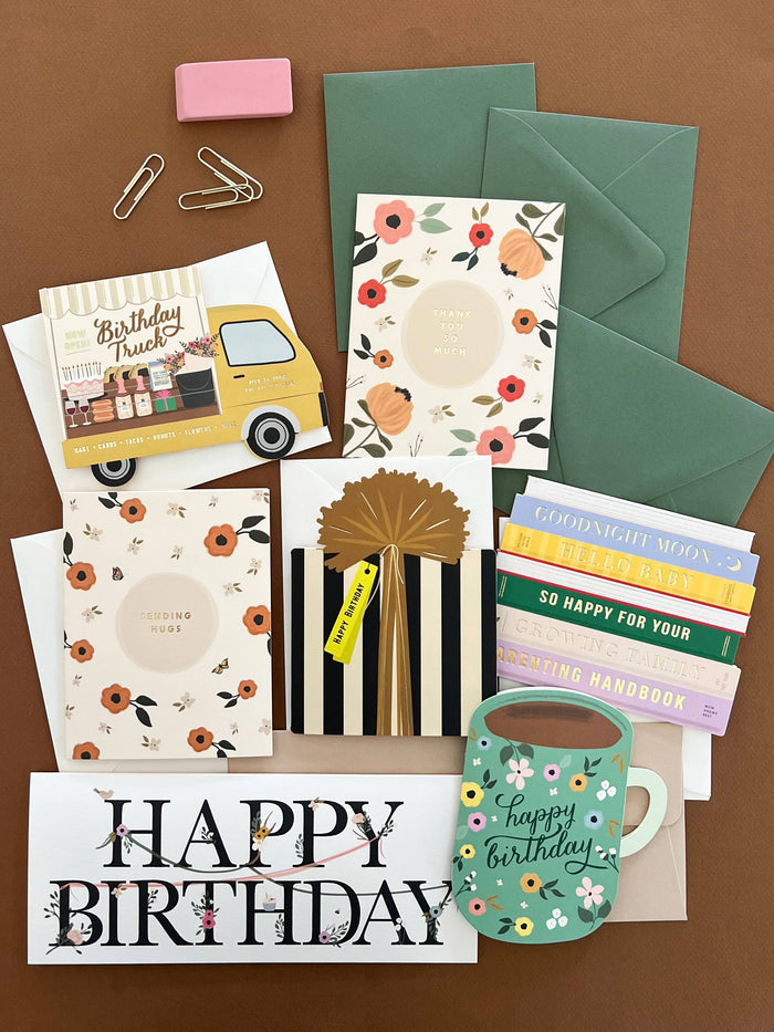Blooming Thank You So Much Greeting Card