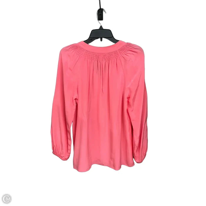 Blouse Designer By Lilly Pulitzer In Orange, Size: M
