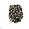 Blouse Long Sleeve By Banana Republic In Floral Print, Size: Xs