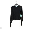 Blouse Long Sleeve By Cece In Black, Size: S