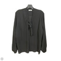 Blouse Long Sleeve By Clothes Mentor In Black, Size: Xxl