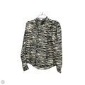 Blouse Long Sleeve By Express In Zebra Print, Size: S