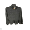 Blouse Long Sleeve By Loft In Black & White, Size: Sp