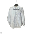 Blouse Long Sleeve By Loft In Blue, Size: M