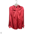 Blouse Long Sleeve By Torrid In Pink, Size: 4x