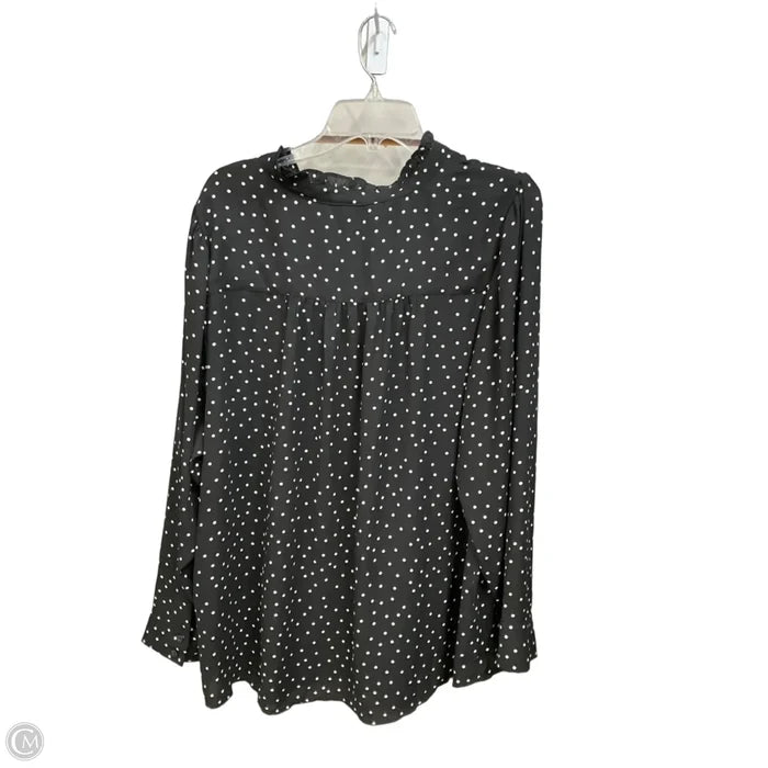Blouse Long Sleeve By Torrid In Polkadot Pattern, Size: 3x