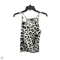 Blouse Sleeveless By Express In Animal Print, Size: M