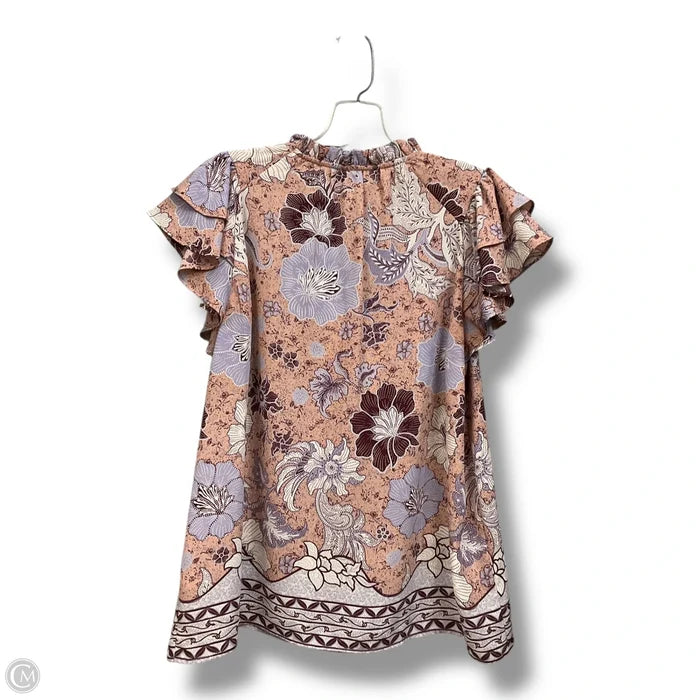 Blouse Sleeveless By Joie In Purple, Size: Xs