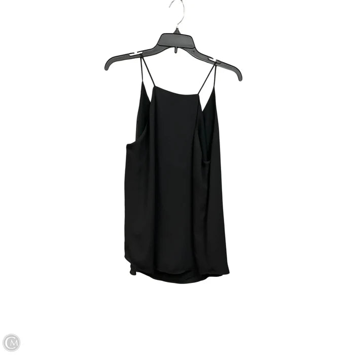 Blouse Sleeveless By Loft In Black, Size: L