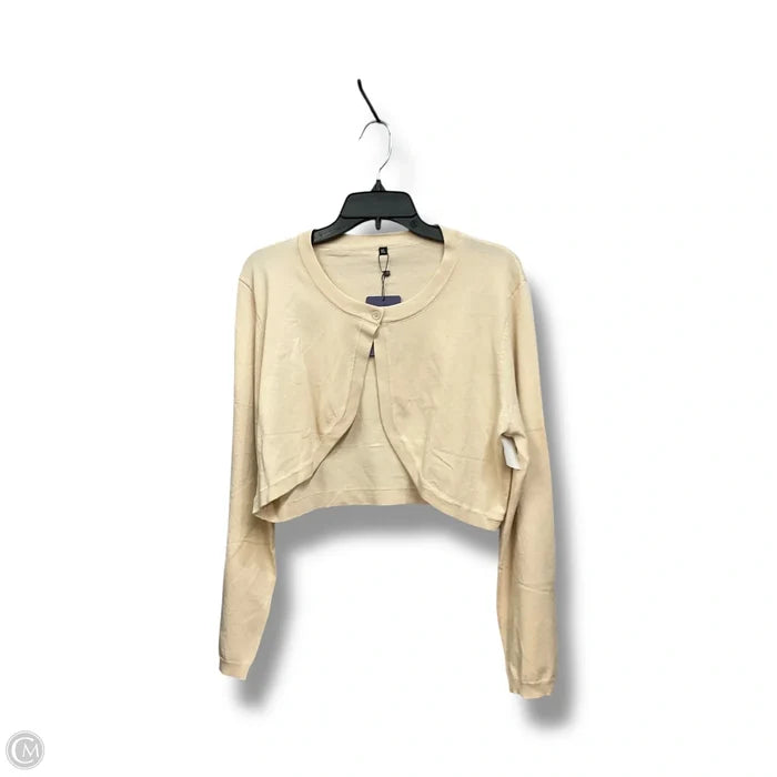 Bolero By Clothes Mentor In Tan, Size: Xl