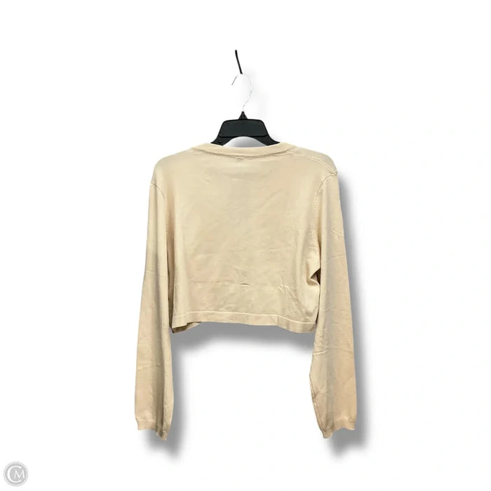 Bolero By Clothes Mentor In Tan, Size: Xl