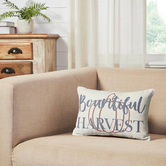 Bountifall Pumpkin Harvest Pillow 9.5x14
