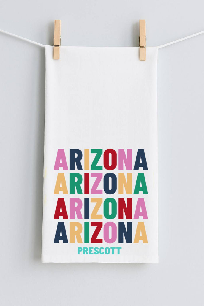 Brand Stack State Tea Towel