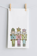 Bridgett's Pastel Nutcrackers Tea Towel