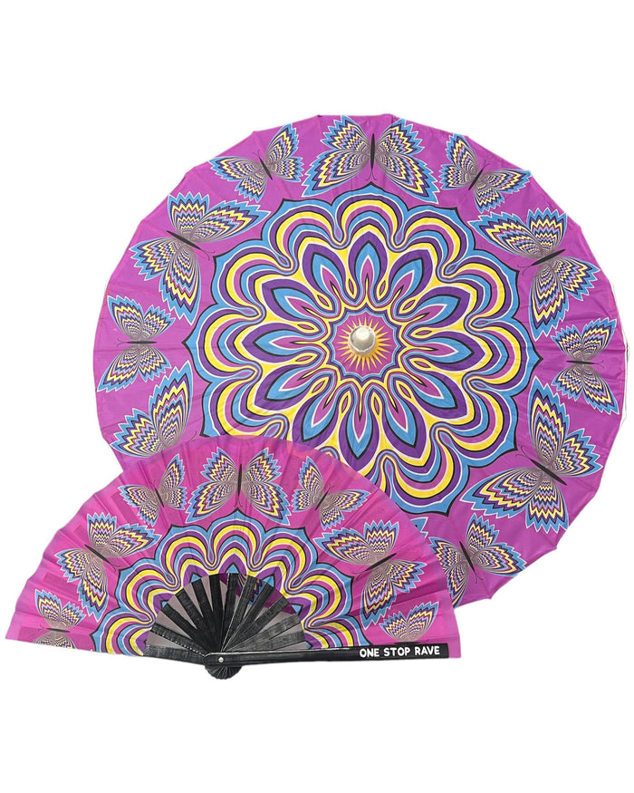 Butterfly Trip Parasol, Parasol, - One Stop Rave