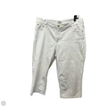 Capris By Levis In White Denim, Size: 18