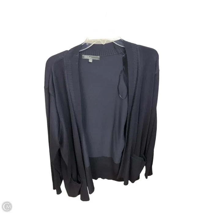 Cardigan By 89th And Madison In Navy, Size: 2x