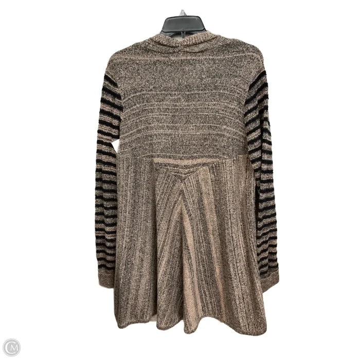 Cardigan By Adrianna Papell In Striped Pattern, Size: L