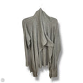 Cardigan By Anne Klein In Grey, Size: L