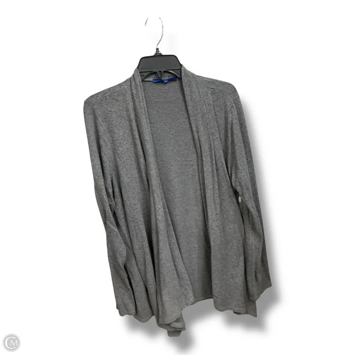 Cardigan By Apt 9 In Grey, Size: Xl