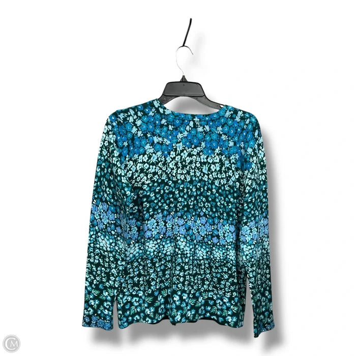 Cardigan By Isaac Mizrahi In Blue, Size: Xs