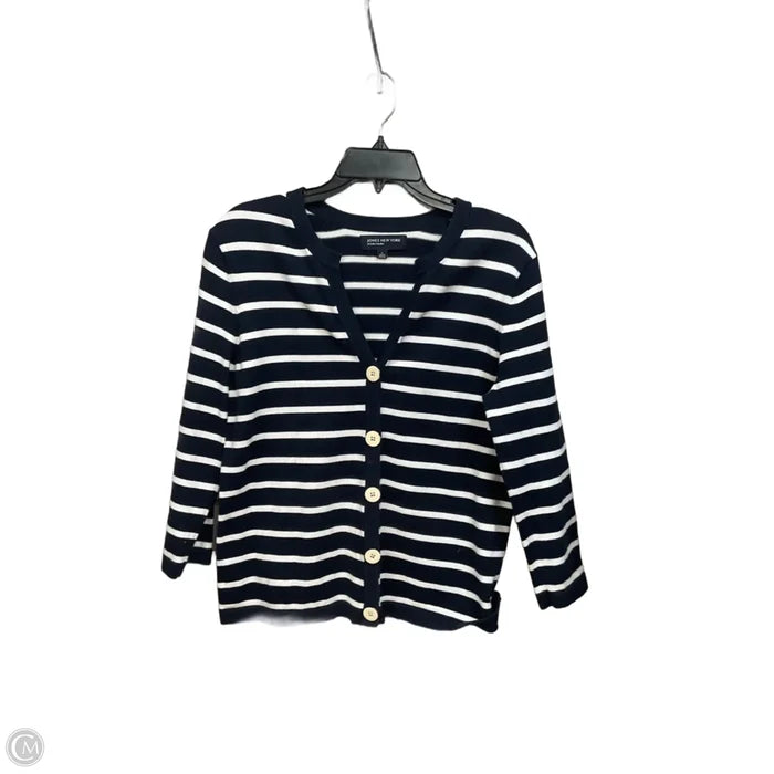 Cardigan By Jones New York In Navy, Size: L