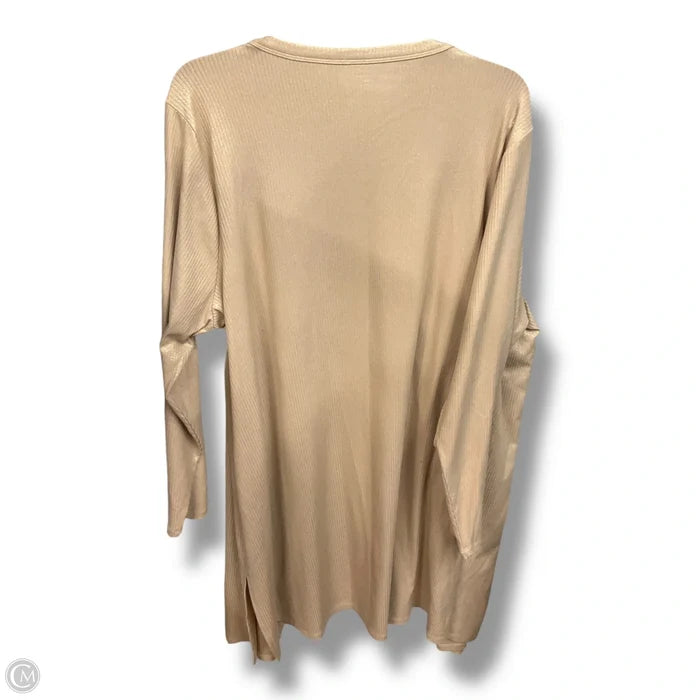 Cardigan By Lane Bryant In Rose Gold, Size: 3x