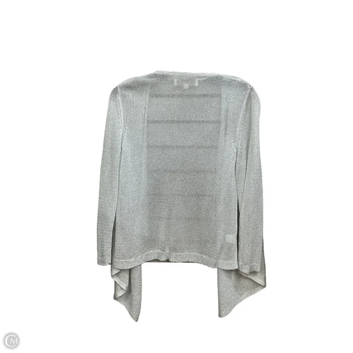 Cardigan By Loft In Silver, Size: M
