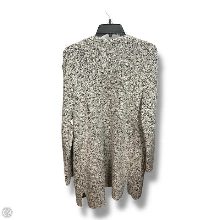 Cardigan By Pure Jill In Black & Grey, Size: S