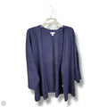 Cardigan By Pure Jill In Blue, Size: Xl