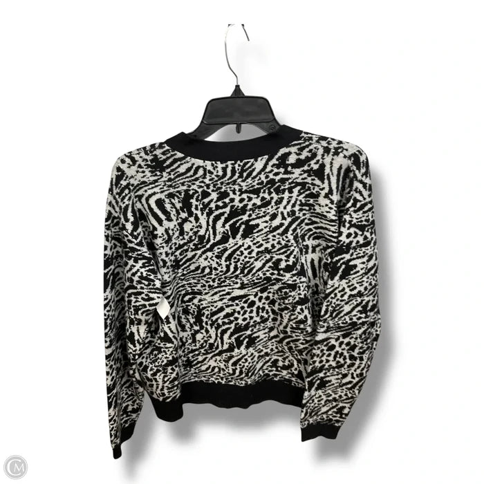Cardigan By Simply Vera In Animal Print, Size: S